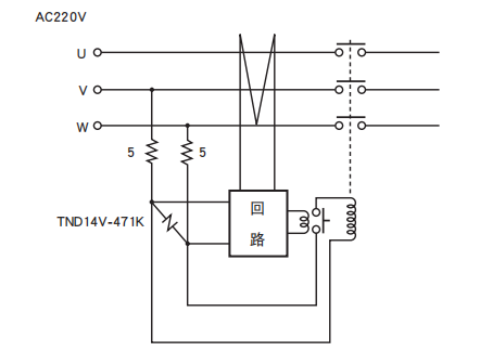 黑金剛電容陶瓷壓敏電阻的使用回路案例 黑金剛電容陶瓷壓敏電阻的使用回路案例